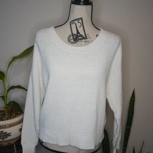 White Knit Sweater